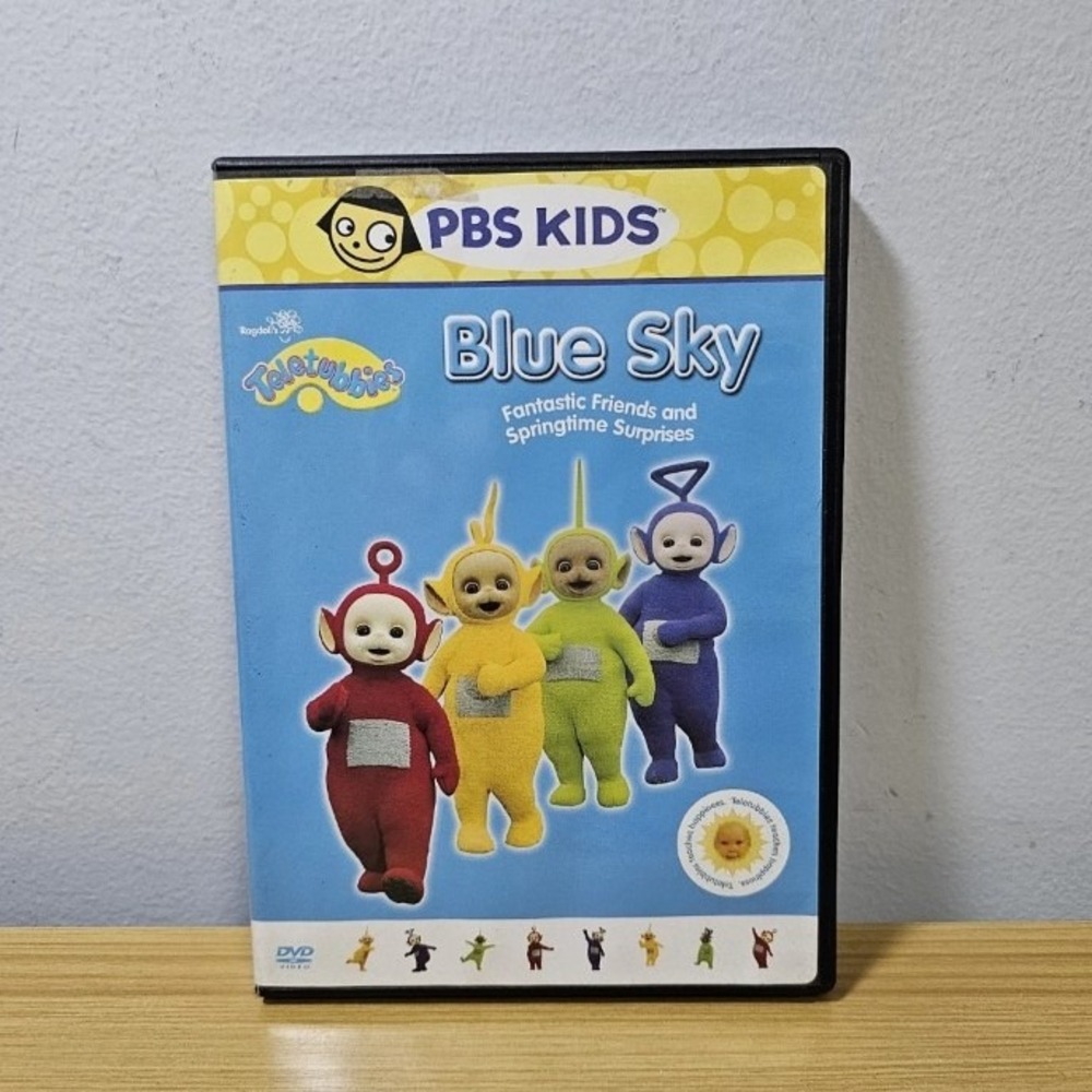 Teletubbies: Blue Sky Fantastic Friends & Springtime Surprises PBS Kids DVD rare